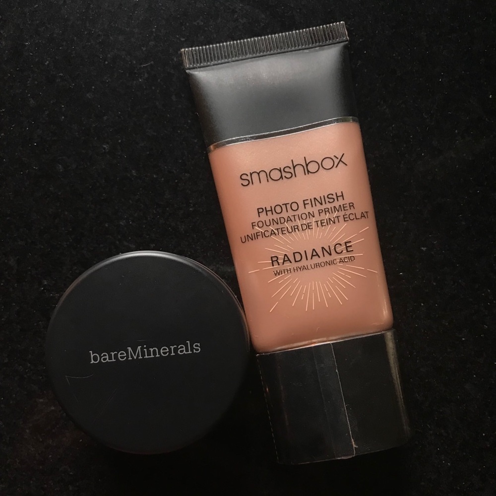 Smashbox Radiance Primer & Bare Minerals Warmth